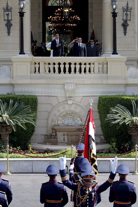 BARACK OBAMA LLEGA A EL CAIRO