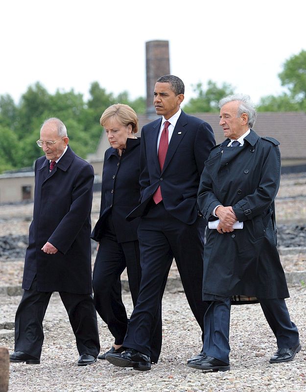 EL PRESIDENTE DE EEUU BARACK OBAMA VISITA EL CAMPO DE CONCENTRACIÓN NAZI DE BUCHENWALD