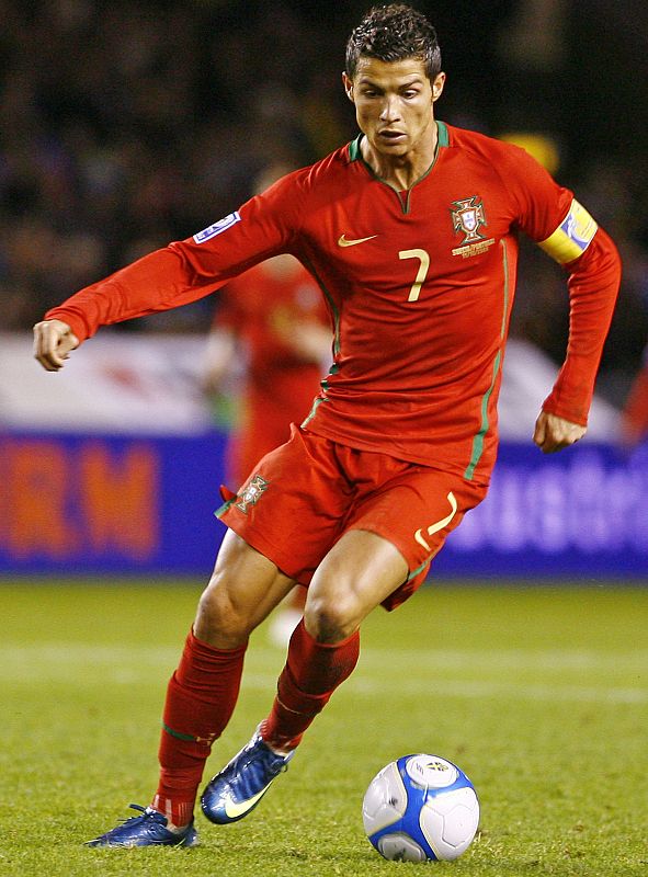 Cristiano Ronaldo con el Manchester United