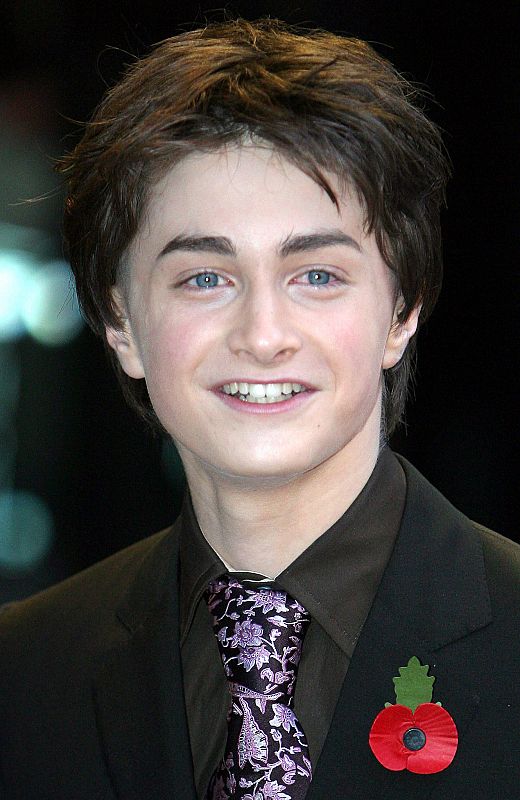 Daniel Radcliffe en el estreno de 'Harry Potter y la cámara secreta'