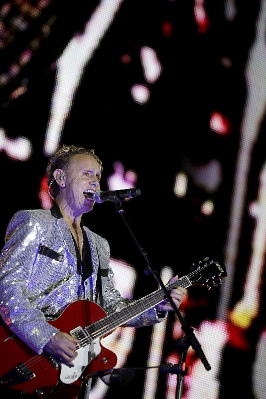 Depeche Mode actúa en Valladolid