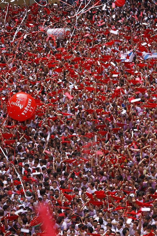 Las calles se tiñen de rojo