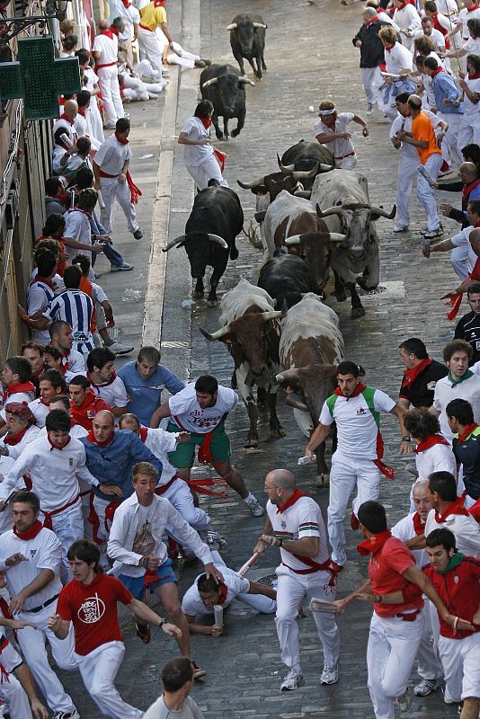 Algunos toros se quedan atrás