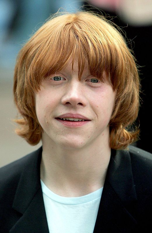 Actor Rupert Grint, who plays Ron Weasley, arrives at the European premiere of 'Harry Potter and the..