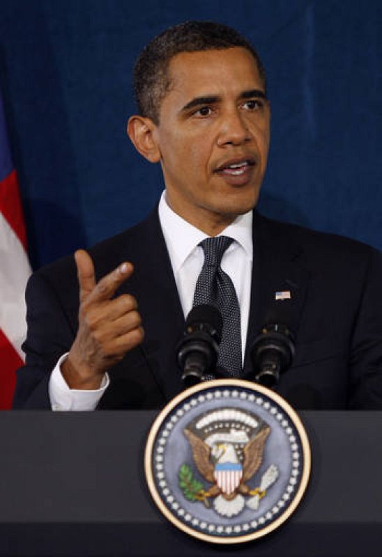 Barack Obama en el G-8 en L'Aquila