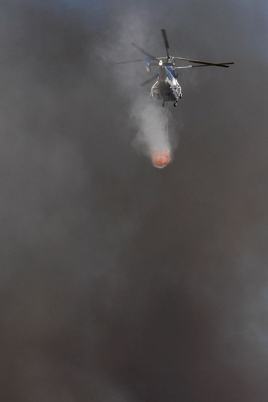 Incendio en Algeciras