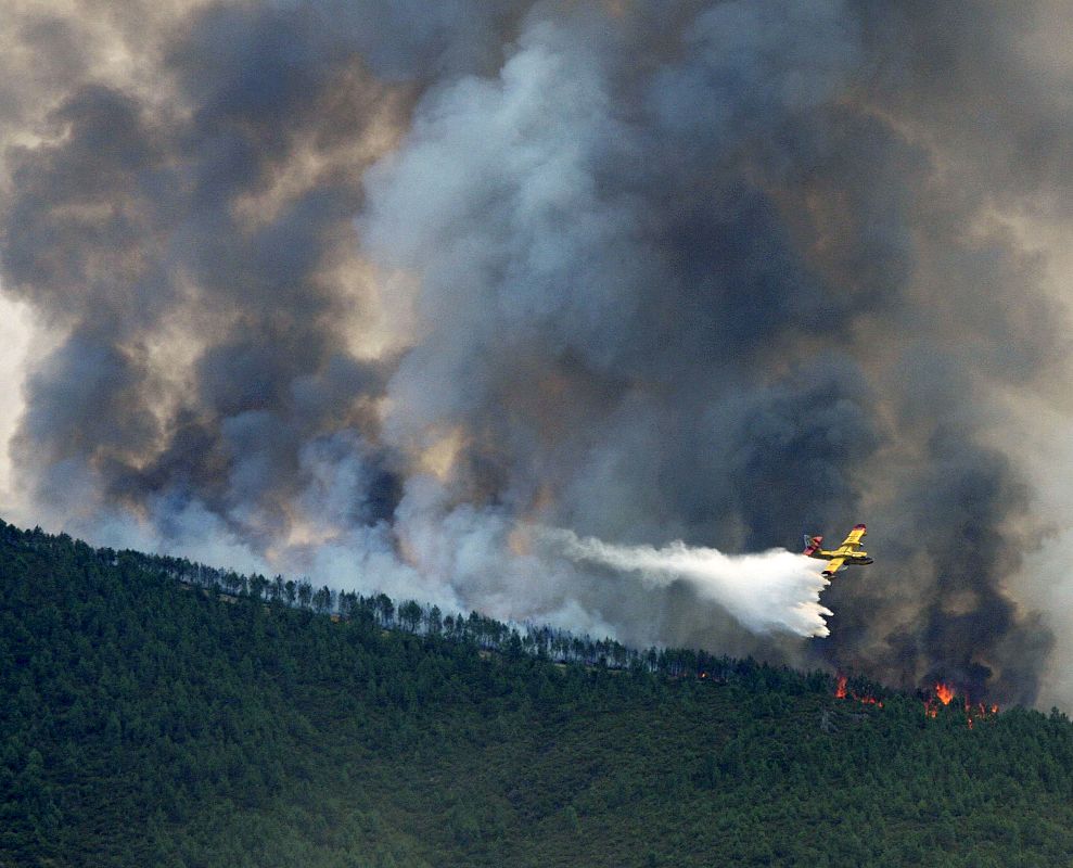 Incendio en Las Hurdes (Cáceres)