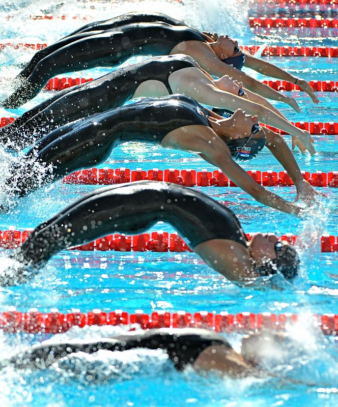 SEMIFINAL 50 METROS DE ESPALDA FEMENINO