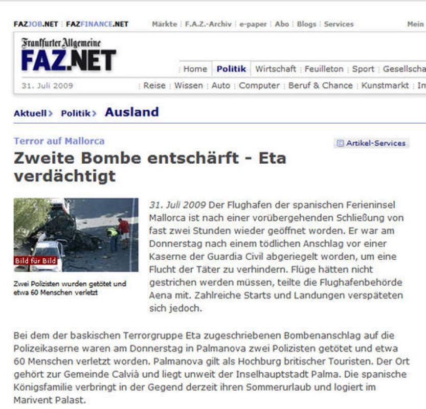 Frankfurter Allemaigne Zeitung