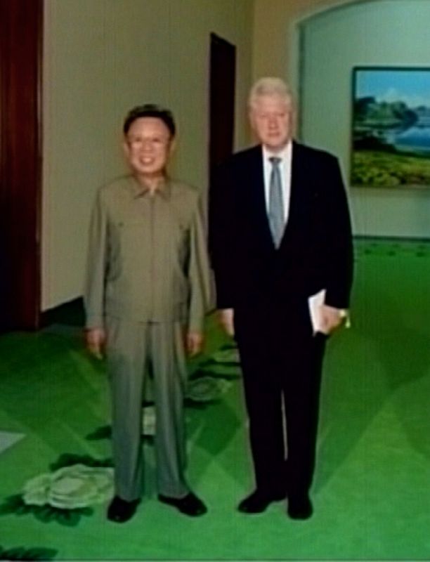 Clinton en Pyongyang