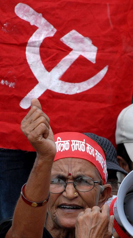 PROTESTA EN NEPAL