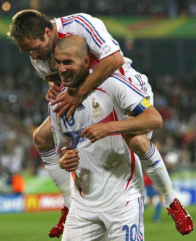 Desde que coincidieron en la selección francesa, Ribery mantiene una gran amistad con Zinedine Zidane