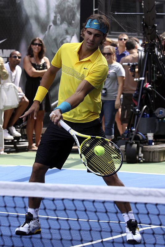 Nadal afirma que llega al Abierto estadounidense "mucho mejor de lo esperado", después de dos meses de ausencia del circuito por sus problemas en las rodillas.