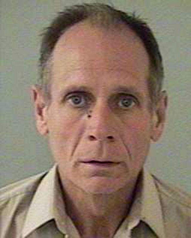 Booking mug shot of Phillip Garrido, accused in the kidnapping of  Jaycee Dugard in California