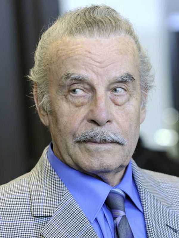 Defendant Fritzl is pictured during proceedings the last day of his trial at the court of law in Sankt Poelten