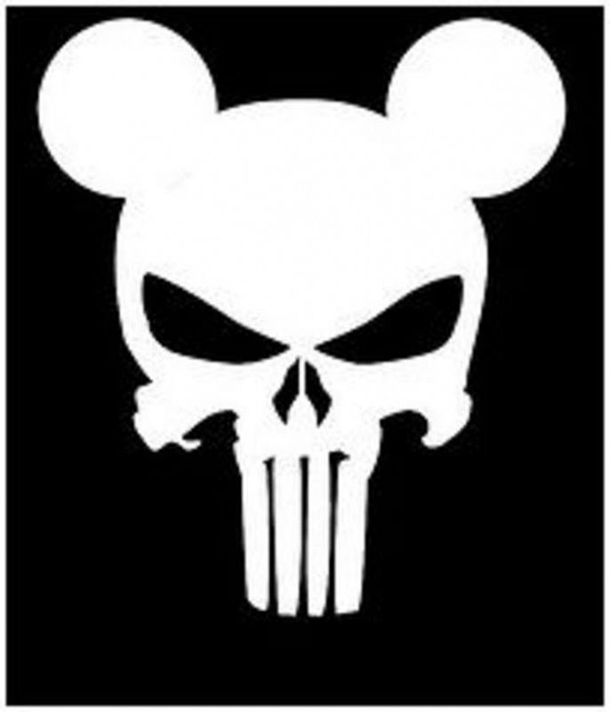 The Punisher, versión Mikey Mouse.