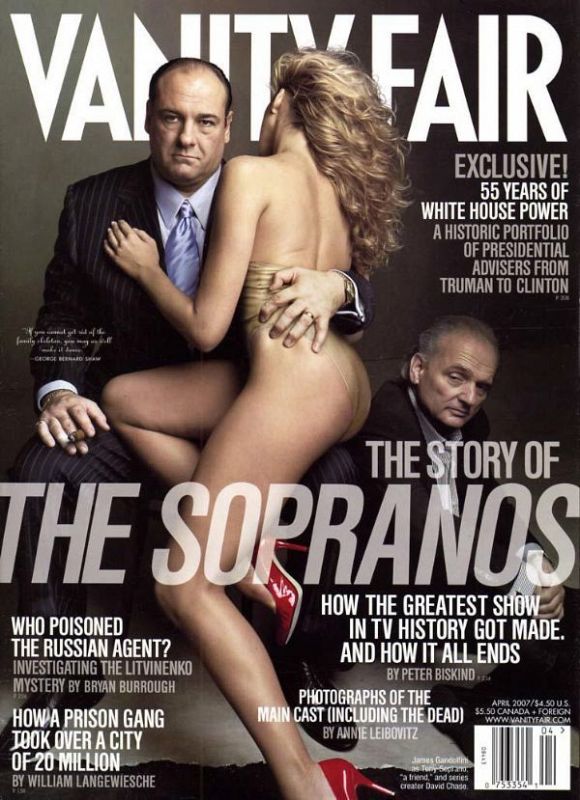 'Los Soprano' en 'Vanity Fair'