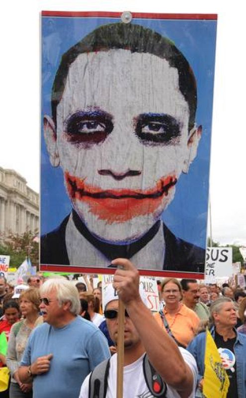 MANIFESTACIÓN CONTRA REFORMA SANITARIA EN WASHINGTON DC