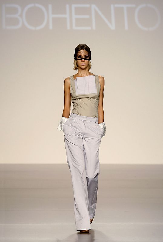 Modelo de Bohento en Cibeles Madrid Fashion Week 2009
