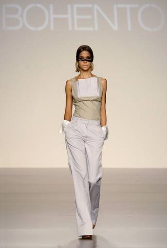 Modelo de Bohento en Cibeles Madrid Fashion Week 2009