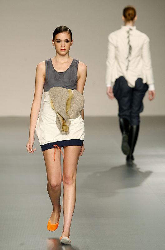 Modelo de Valdnad en Cibeles Madrid Fashion Week 2009