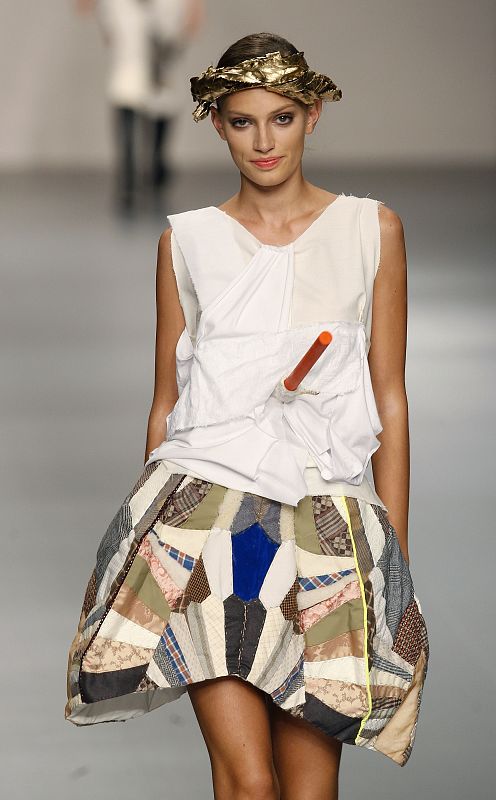 Modelo de Valdnad en CIbeles Madrid Fashion Week 09