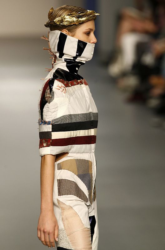 Modelo de Valdnad en Cibeles Madrid Fashion Week 2009