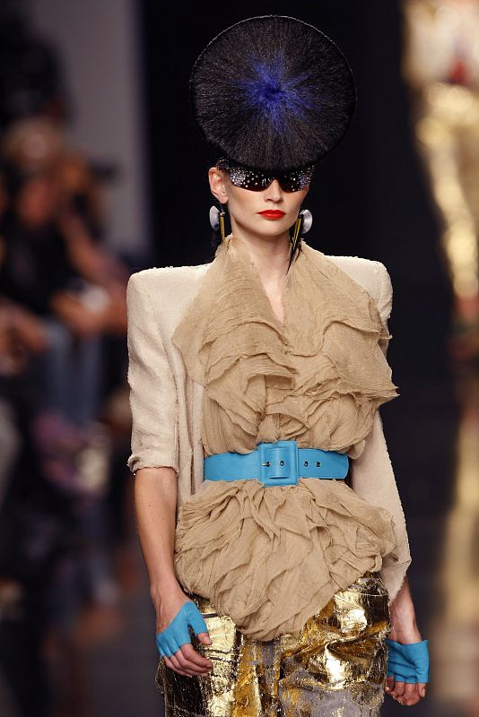 Modelo de José Castro en Cibeles Madrid Fashion Week 2009