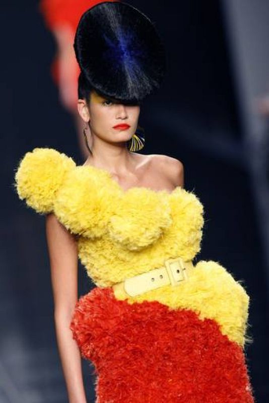 Modelo de José Castro en Cibeles Madrid Fashion Week 2009