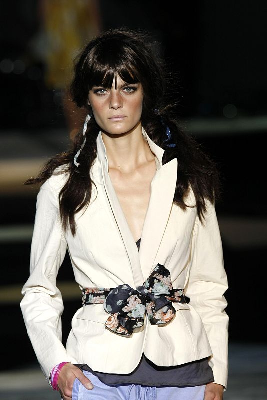 Modelo de TCN en Cibeles Madrid Fashion Week 2009