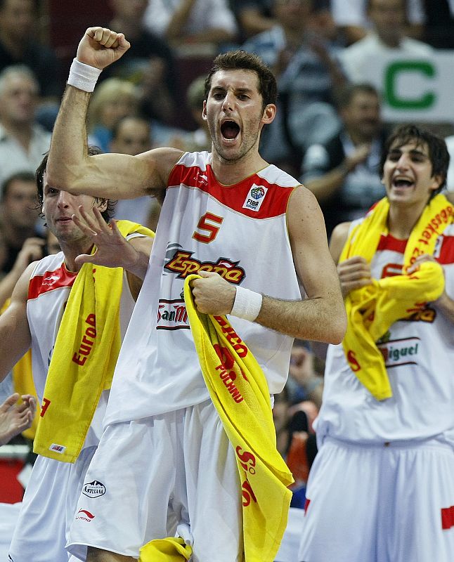 Rudy Fernandez y Ricky Rubio