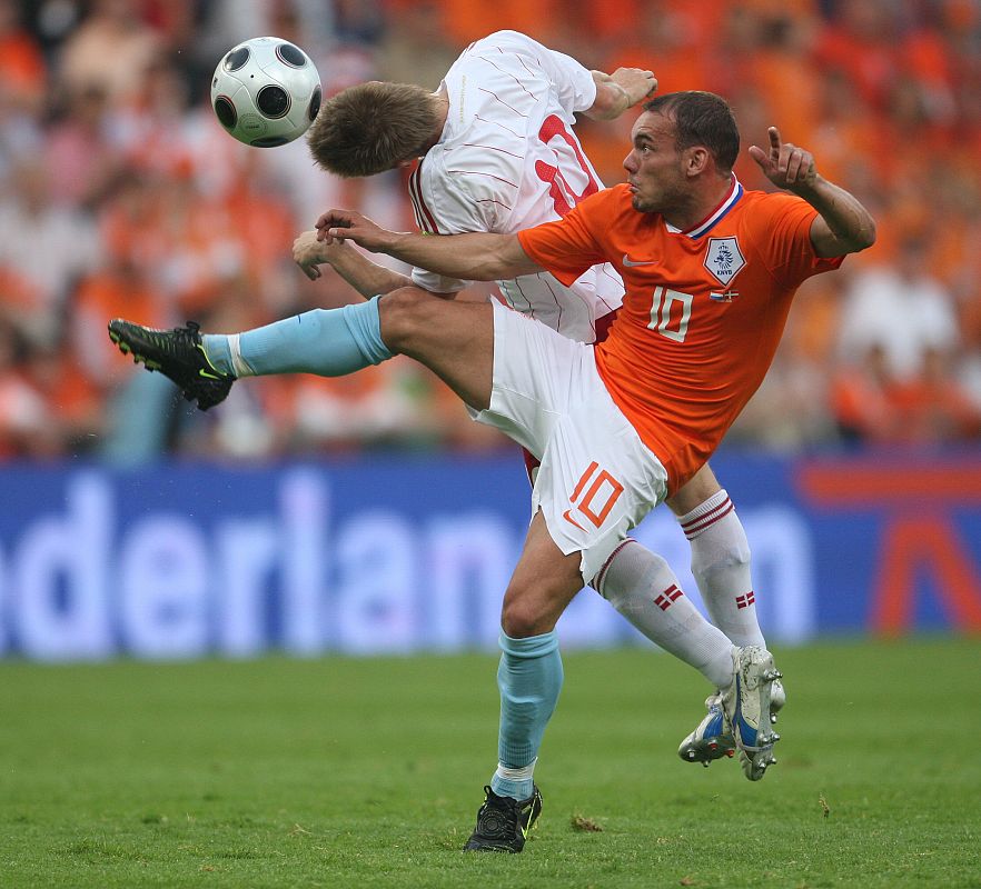 Se fue del Real Madrid en busca de minutos. En el Inter los ha encontrado, aunque es con Holanda donde se puede ver todo su potencial.