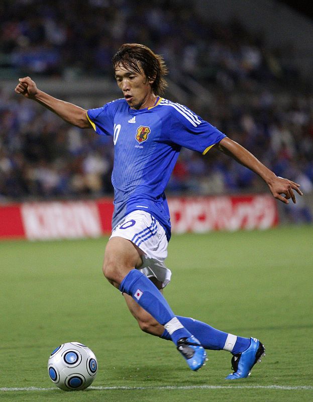 Nakamura, el jugador más exótico del Espanyol, es el líder de Japón, que ha logrado el pase al Mundial por detrás de Australia.