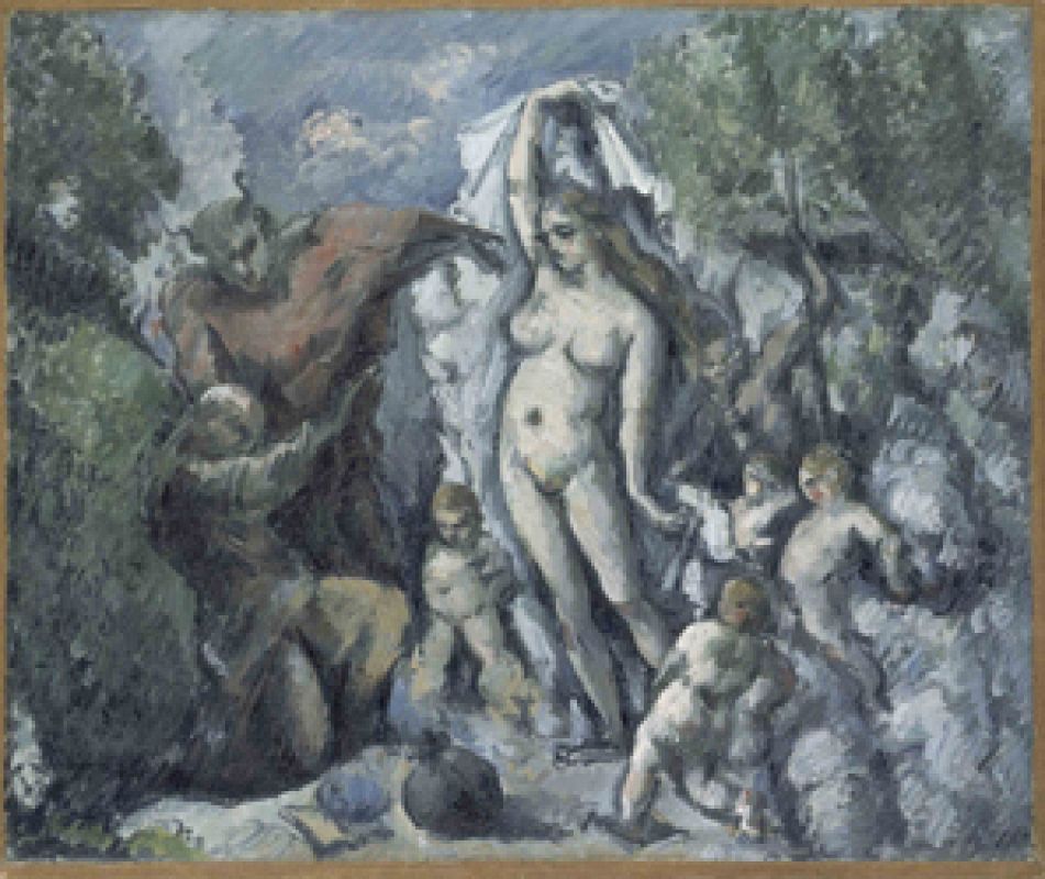Paul Cezanne. "La tentación de San Antonio", c. 1877