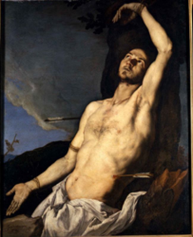 José de Ribera. "San Sebastián", 1651