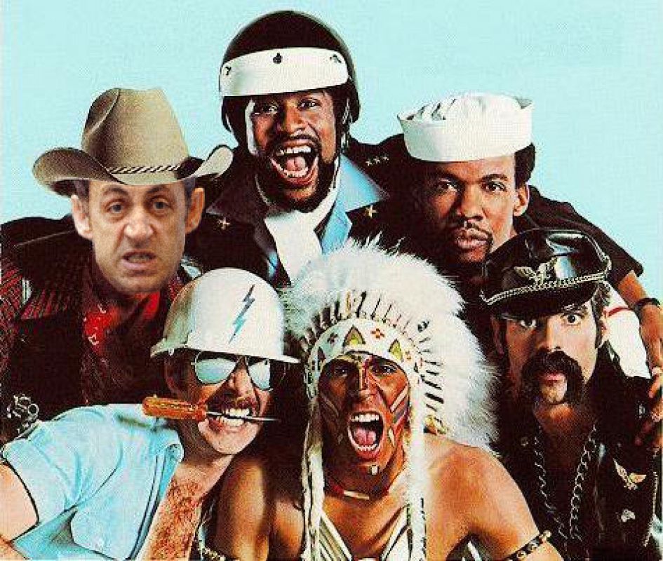 Ya en los 70, Sarkozy tuvo también su época 'loca' con los Village People.