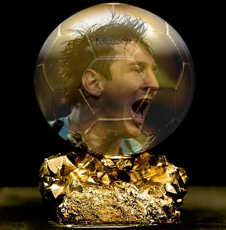 Lionel Messi se funde en Oro