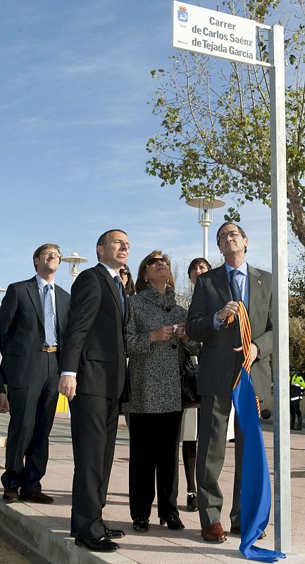 HOMENAJE EN CALVIÁ A LOS GUARDIAS CIVILES MUERTOS