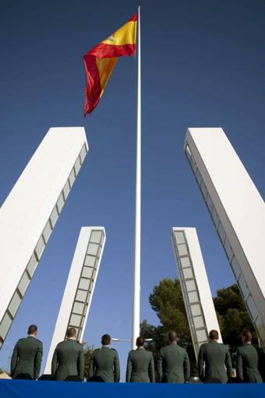 HOMENAJE EN CALVIÁ A LOS GUARDIAS CIVILES MUERTOS
