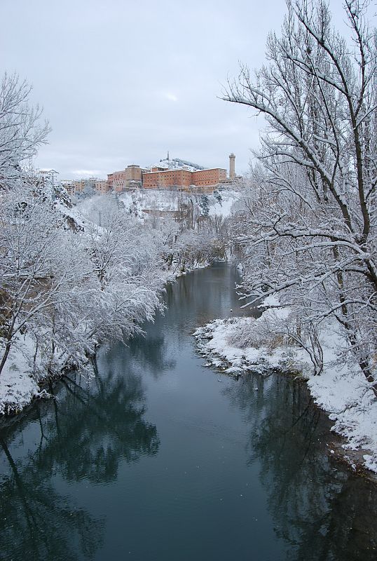 El río Júcar, a su paso por Cuenca