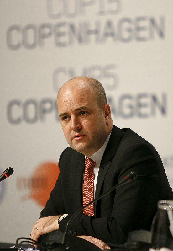 El primer ministro sueco y presidente de turno de la Unión, Fredrik Reinfeldt, ha intentado en Copenhague que la Unión Europea impulse medidas que colaboren a la lucha contra el cambio climático.