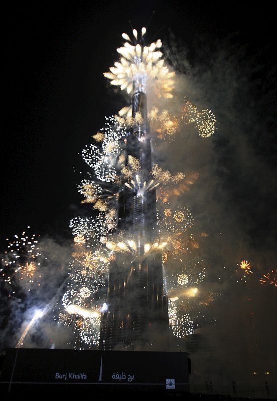 CEREMONIA DE INAUGURACION DE LA "BURJ DUBÁI", LA TORRE MÁS ALTA DEL MUNDO,