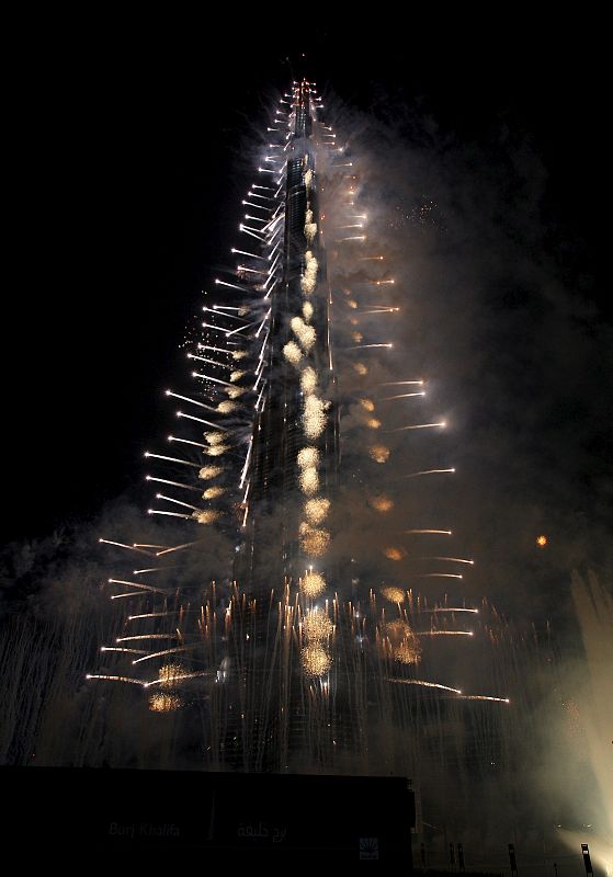 CEREMONIA DE INAUGURACION DE LA "BURJ DUBÁI", LA TORRE MÁS ALTA DEL MUNDO,