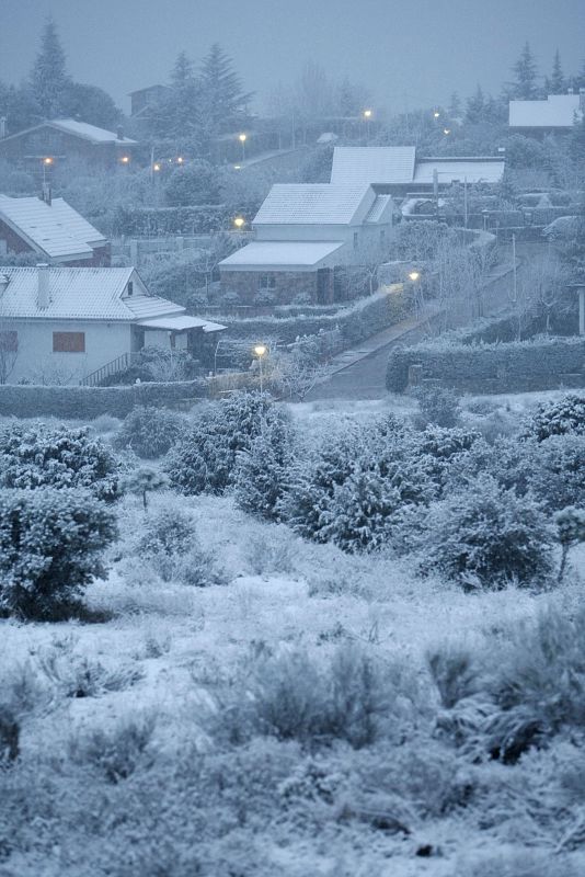NIEVE EN MADRID