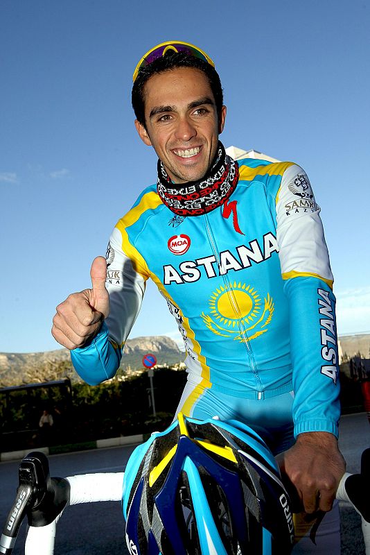 Contador muestra su optimismo antes de comenzar la pretemporada con Astana.