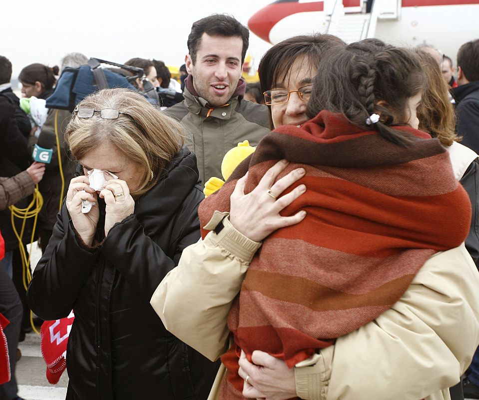 LLEGAN A ESPAÑA LOS PRIMEROS ESPAÑOLES EVACUADOS DE HAITÍ