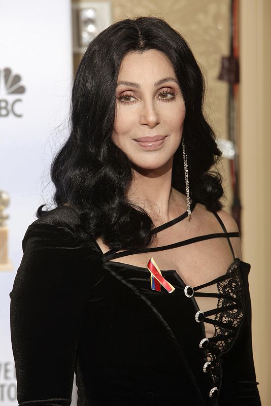 Presenter Cher stands backstage at the 67th annual Golden Globe Awards in Beverly Hills