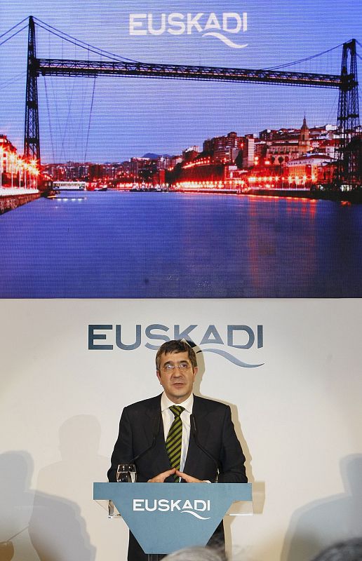 EL LEHENDAKARI PRESENTA LA NUEVA IMAGEN DE EUSKADI, MÁS VANGUARDISTA Y SENCILLA