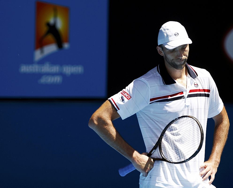 Ivo Karlovic, de 2,08 metros de altura, es siempre un duro rival por sus temibles saques.