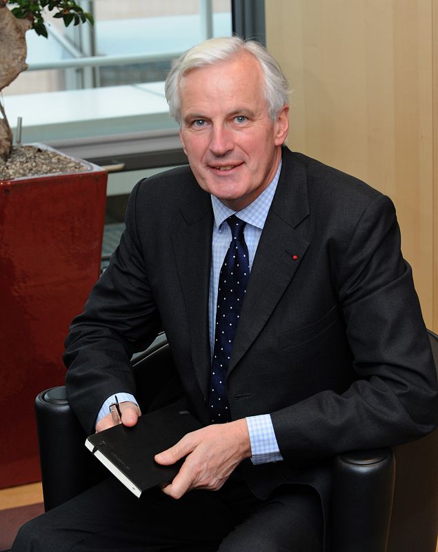 Michel Barnier, Comisario de Mercado Interior y Servicios.